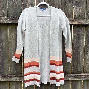 Apt‎ 9 Striped open front cardigan medium